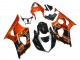 2003-2004 Burnt Orange Glossy Black Suzuki GSXR 1000 Motorcycle Fairing