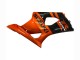 2003-2004 Burnt Orange Glossy Black Suzuki GSXR 1000 Motorcycle Fairing