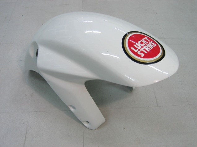 2003-2004 White Red Motul Lucky Strike Suzuki GSXR 1000 Motorcycle Fairings