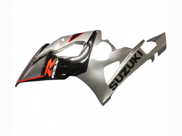 2005-2006 Silver Black Red Suzuki GSXR 1000 Motorcycle Fairing
