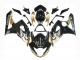 2005-2006 Black Gold Suzuki GSXR 1000 Motorcycle Fairings