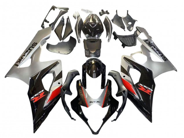 2005-2006 Black Grey Red Suzuki GSXR 1000 Motorcycle Fairing