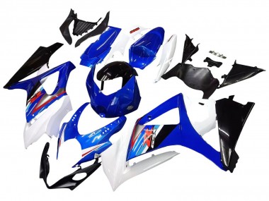 2007-2008 White Blue Black Red Suzuki GSXR 1000 Motorcycle Fairings