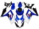 2007-2008 White Blue Black Red Suzuki GSXR 1000 Motorcycle Fairings