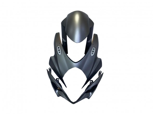 2007-2008 Matte Black Gold Decal Suzuki GSXR 1000 Motorcycle Fairings