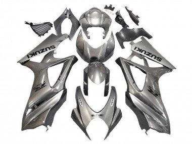 2007-2008 Grey Suzuki GSXR 1000 Motorcycle Fairings