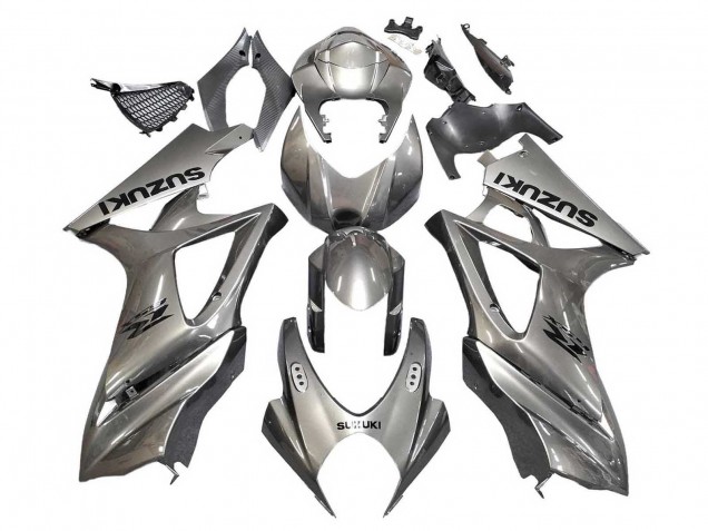 2007-2008 Grey Suzuki GSXR 1000 Motorcycle Fairings