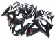 2007-2008 Matte Black Red Decal Suzuki GSXR 1000 Motorcycle Fairings