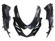 2007-2008 Matte Black Red Decal Suzuki GSXR 1000 Motorcycle Fairings