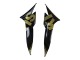 2009-2016 Glossy Black Gold Suzuki GSXR 1000 Motorcycle Fairings