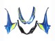 2009-2016 Light Blue Green Red Motul Suzuki GSXR 1000 Motorcycle Fairings