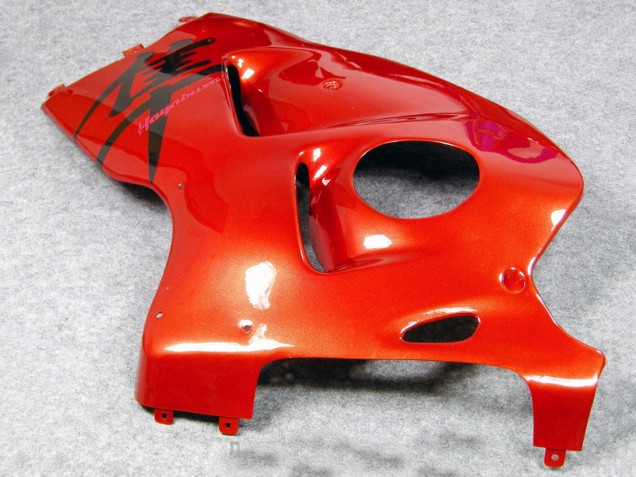 1996-2007 Orange Red Suzuki GSXR 1300 Hayabusa Motorcycle Fairings