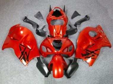 1996-2007 Orange Red Suzuki GSXR 1300 Hayabusa Motorcycle Fairings