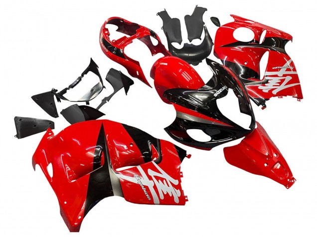 1996-2007 Red Black Hayabusa Suzuki GSXR 1300 Hayabusa Motorcycle Fairings
