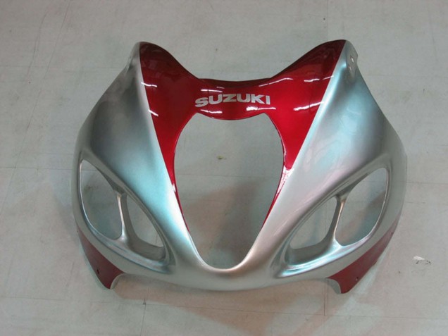 1996-2007 Silver Red Hayabusa Suzuki GSXR 1300 Hayabusa Motorcycle Fairings