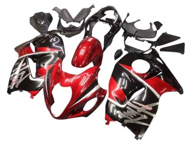 1996-2007 Red Glossy Black Hayabusa Suzuki GSXR 1300 Hayabusa Motorcycle Fairings