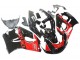 1996-2000 Black Red Suzuki GSXR 600 / GSXR 750 Motorcycle Fairings