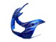 2001-2003 Blue with White Flame Suzuki GSXR 600 / GSXR 750 Motorcycle Fairings