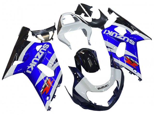 2001-2003 Blue White Glossy Black Red Suzuki GSXR 600 / GSXR 750 Motorcycle Fairings