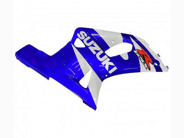 2001-2003 White Blue Glossy Black Red Suzuki GSXR 600 / GSXR 750 Motorcycle Fairing