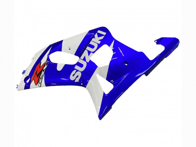 2001-2003 White Blue Glossy Black Red Suzuki GSXR 600 / GSXR 750 Motorcycle Fairing