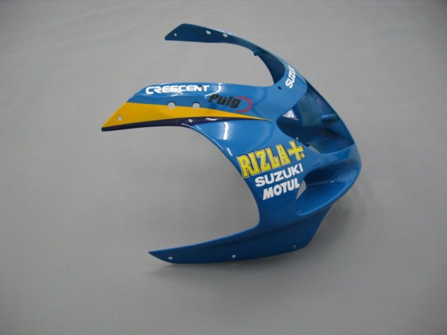 2001-2003 Blue Yellow Black Motul Rizla Suzuki GSXR 600 / GSXR 750 Motorcycle Fairings