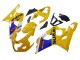 2004-2005 Yellow White Blue Black Suzuki GSXR 600 / GSXR 750 Motorcycle Fairing