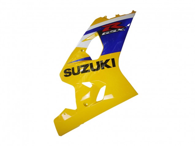 2004-2005 Yellow White Blue Black Suzuki GSXR 600 / GSXR 750 Motorcycle Fairing