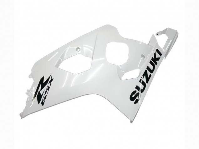 2004-2005 Pearl White Suzuki GSXR 600 / GSXR 750 Motorcycle Fairings