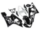 2004-2005 White Black Suzuki GSXR 600 / GSXR 750 Motorcycle Fairing