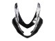 2004-2005 White Black Suzuki GSXR 600 / GSXR 750 Motorcycle Fairing