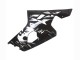 2004-2005 White Black Suzuki GSXR 600 / GSXR 750 Motorcycle Fairing