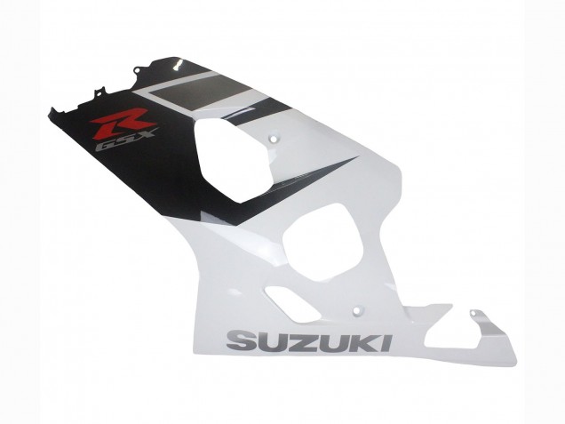 2004-2005 White Black Red Suzuki GSXR 600 / GSXR 750 Motorcycle Fairings