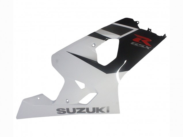 2004-2005 White Black Red Suzuki GSXR 600 / GSXR 750 Motorcycle Fairings
