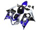 2004-2005 White Blue Black Corona Motul Suzuki GSXR 600 / GSXR 750 Motorcycle Fairing