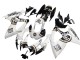 2006-2007 White Black Lucky Strike Motul Suzuki GSXR 600 / GSXR 750 Motorcycle Fairings