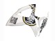 2006-2007 White Black Lucky Strike Motul Suzuki GSXR 600 / GSXR 750 Motorcycle Fairings
