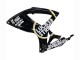 2006-2007 Glossy Black White Motul Lucky Strike Suzuki GSXR 600 / GSXR 750 Motorcycle Fairings