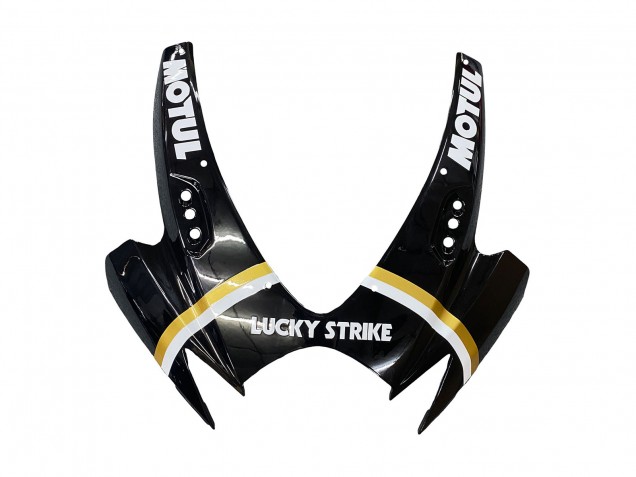 2006-2007 Glossy Black White Motul Lucky Strike Suzuki GSXR 600 / GSXR 750 Motorcycle Fairings