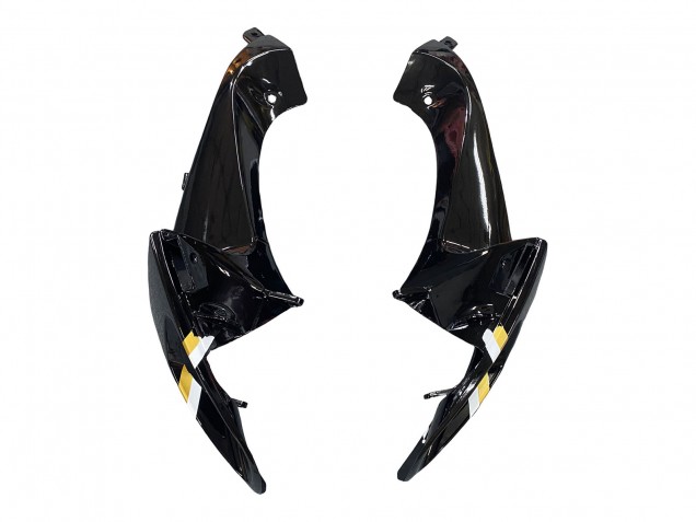 2006-2007 Glossy Black White Motul Lucky Strike Suzuki GSXR 600 / GSXR 750 Motorcycle Fairings