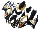 2006-2007 Gold Glossy Black Red Suzuki GSXR 600 / GSXR 750 Motorcycle Fairings