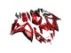 2006-2007 Red Black Suzuki GSXR 600 / GSXR 750 Motorcycle Fairings