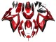 2006-2007 Red Black Suzuki GSXR 600 / GSXR 750 Motorcycle Fairings