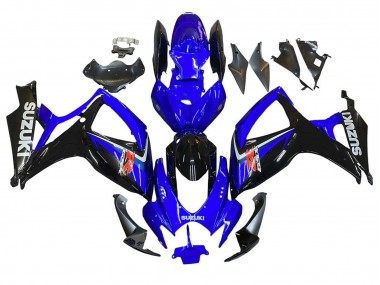 2006-2007 Blue BlackRed Suzuki GSXR 600 / GSXR 750 Motorcycle Fairings
