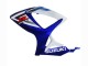 2006-2007 White Blue Glossy Black Red Suzuki GSXR 600 / GSXR 750 Motorcycle Fairings