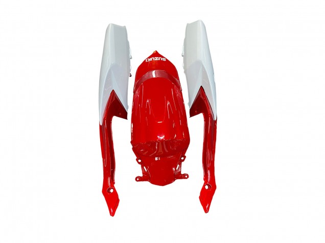 2008-2010 White Red Black Suzuki GSXR 600 / GSXR 750 Motorcycle Fairings