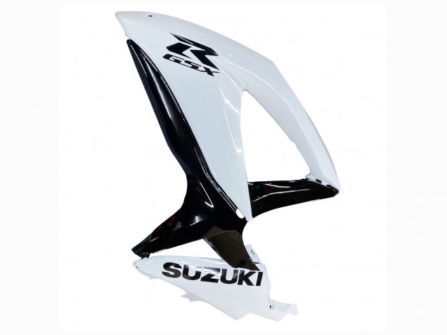 2008-2010 White Black Suzuki GSXR 600 / GSXR 750 Motorcycle Fairing