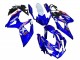 2008-2010 White Blue Pink Ecstar Motul Suzuki GSXR 600 / GSXR 750 Motorcycle Fairings