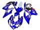 2008-2010 White Blue Pink Ecstar Motul Suzuki GSXR 600 / GSXR 750 Motorcycle Fairings