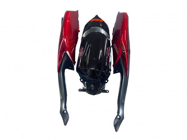 2008-2010 Red Glossy Black Suzuki GSXR 600 / GSXR 750 Motorcycle Fairing